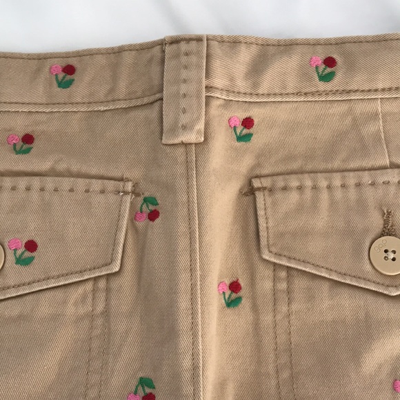 Gap Kids Girls Size 14 Cherry Embellished Skirt - Picture 7 of 8